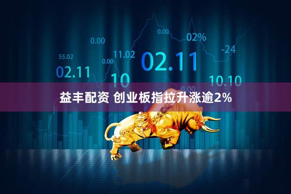 益丰配资 创业板指拉升涨逾2%